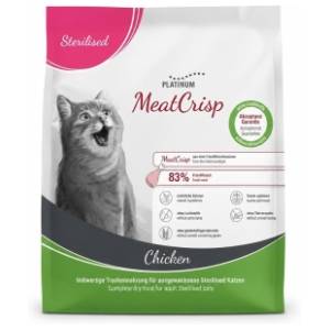 PLATINUM Meat Crisp sterilised hrana za mačke piletina 400g