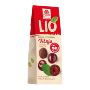 Praline PREMIER liofilizovana višnja u tamnoj čokoladi 60g