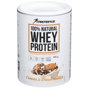 PROTEINI.SI whey protein 100% natural keks i krem 300g