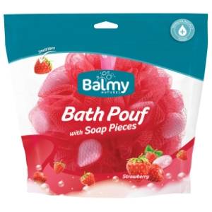 Pufna za tuširanje BALMY Strawberry 1kom