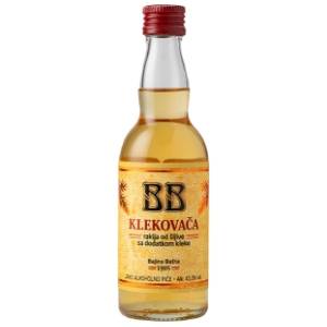 Rakija BB klekovača šljiva 0,1l