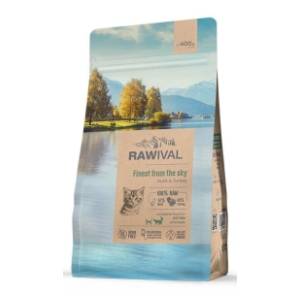 RAWIVAL Finest from the sky kitten hrana za mačke pačetina i ćuretina 400g
