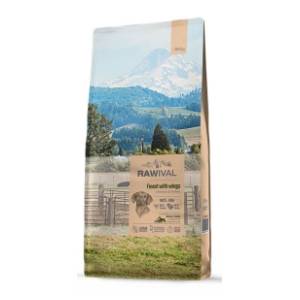 RAWIVAL Finest with wings adult hrana za velike pse piletina ćuretina 10kg