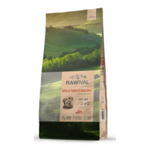 RAWIVAL Gifts of fields&branches puppy hrana za velike pse jagnjetina 2,5kg