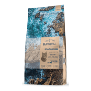 RAWIVAL Gifts of land&sea adult hrana za mačke piletina i riba 5kg