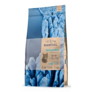 RAWIVAL North sea’s finest adult hrana za mačke losos i haringa 5kg