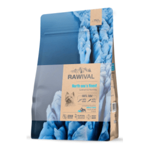 RAWIVAL North sea’s finest adult hrana za patuljaste pse losos i haringa 750g