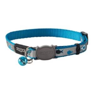 ROGZ ReflectoCat collar ogrlica za mačke 20-31cm plava