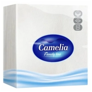 Salvete CAMELIA bele 1sloj 100kom