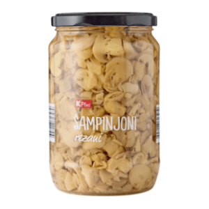 Šampinjoni K PLUS seckani 700g