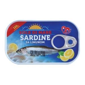 Sardina SOLE DI MARE sa limunom 125g