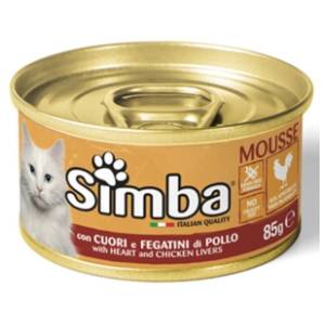 SIMBA hrana za mačke pileća srca i jetra 85g