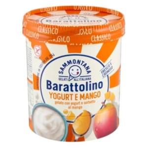 Sladoled BARATTOLINO jogurt i mango 500g