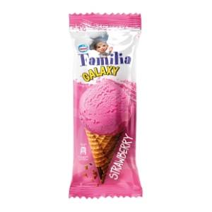 Sladoled FAMILIA Hit jagoda kornet 110ml