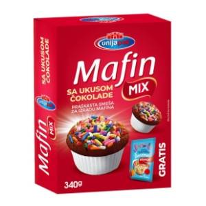 Smeša za mafine UNIJAPAK čokolada 340g