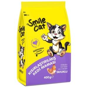 SMILE CAT hrana za sterilisane mačke piletina 400g