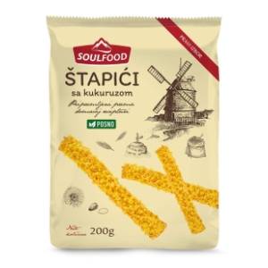 SOULFOOD štapići sa kukuruzom 200g