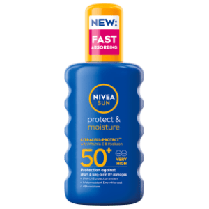 Sprej za sunčanje NIVEA protect & moisture SPF50+ 200ml