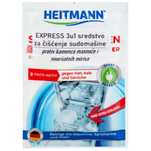 Sredstvo za čišćenje sudomašine HEITMANN Express 30g
