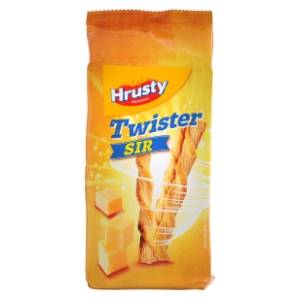 Štapići HRUSTY Twister lisnati sir 150g