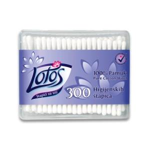 Štapići za uši LOTOS 300kom