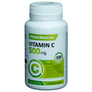 STRONG NATURE Vitamin C 500mg tablete 100kom