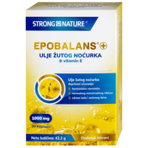 STRONG NATURE Epobalans+ ulje žutog noćurka + vitamin E kapsule 30kom