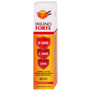 IMUNO FORTE šumeće tablete cink vitamin D i C 20kom