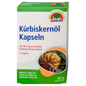 SUNLIFE kapsule od ulja semena bundeve 50kom