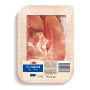 Svinjski but K PLUS šnicle bez kostiju 400g