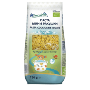 Testenina FLEUR ALPINE od durum pšenice školjkice 250g