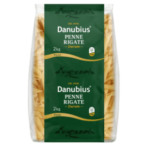 Testenina DANUBIUS penne rigate durum 2kg