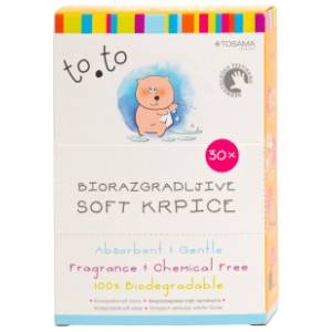 TO.TO biorazgradive soft krpice 30kom