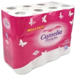 Toalet papir CAMELIA family 3sloja 24kom