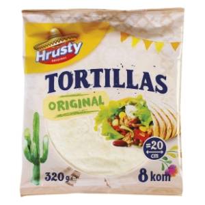 Tortilja HRUSTY pšenicna 320g