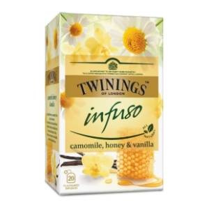 TWININGS čaj kamilica med vanila 30g