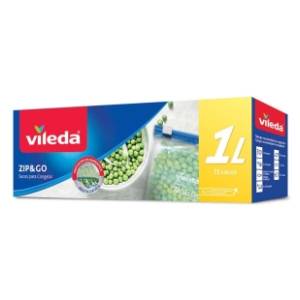 VILEDA kese za zamrzivač sa zip zatvaračem 1l 15kom