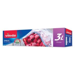 VILEDA kese za zamrzivač sa zip zatvaračem 3l 10kom