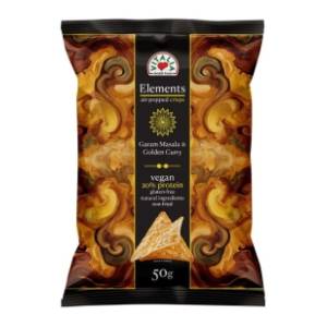 VITALIA Elements čips kari i garam masala 50g