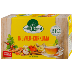 WILLI DUNGL organski čaj đumbir kurkuma 40g