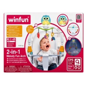 WIN FUN Baby muzički luk za krevetac i kolica LED