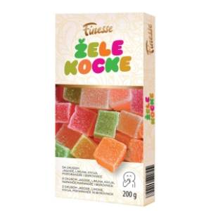 Žele kocke FINESSE 200g