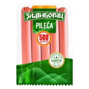 ZLATIBORAC Kamper barena pileća kobasica 500g 